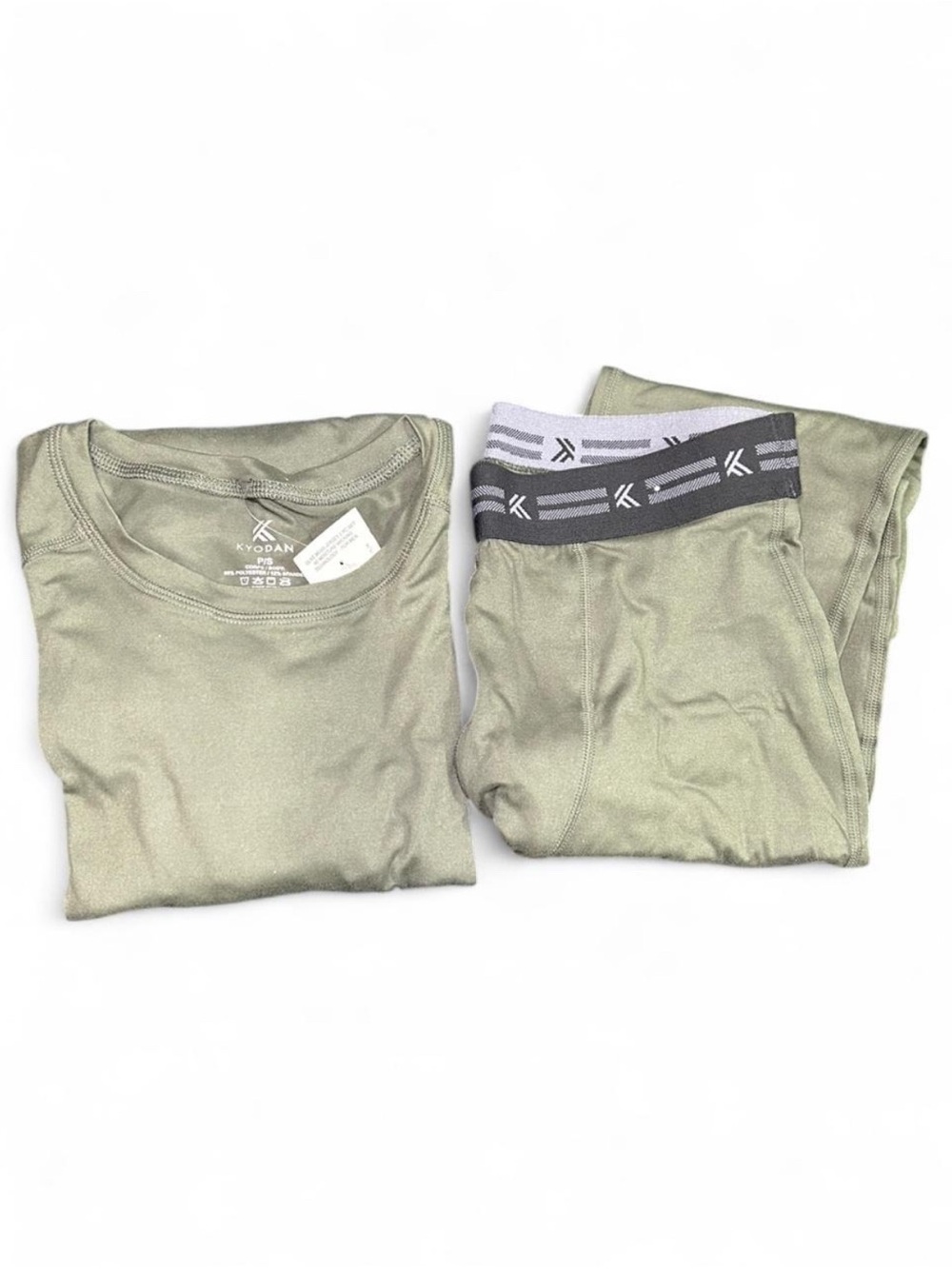 Kyodan 2Pc Long Sleeve Top and Leggings Set - Brand New